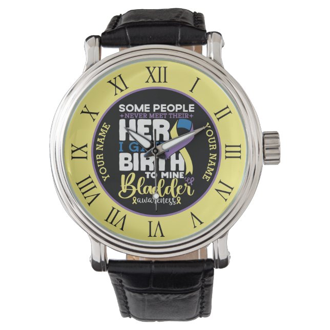 Montre Bladder warrior Some People Never Meet Their Hero (devant)