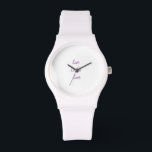 Montre blanc<br><div class="desc">Montre Silicone blanche</div>