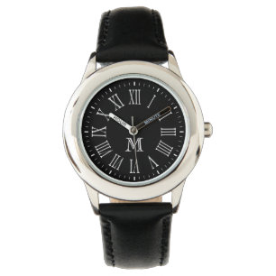 Montre Blanc romain de monogramme