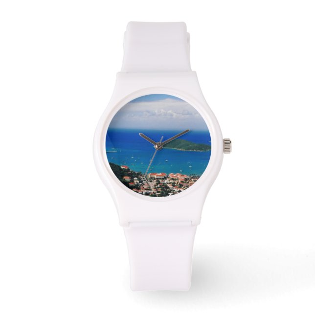 Montre blanche avec scène St Thomas (Recto)