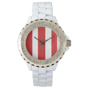 Montre Blancs Et Rouges