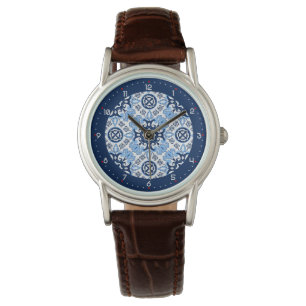 Montre 💙 bleu azulejos