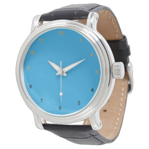Montre Bleu Céruléen