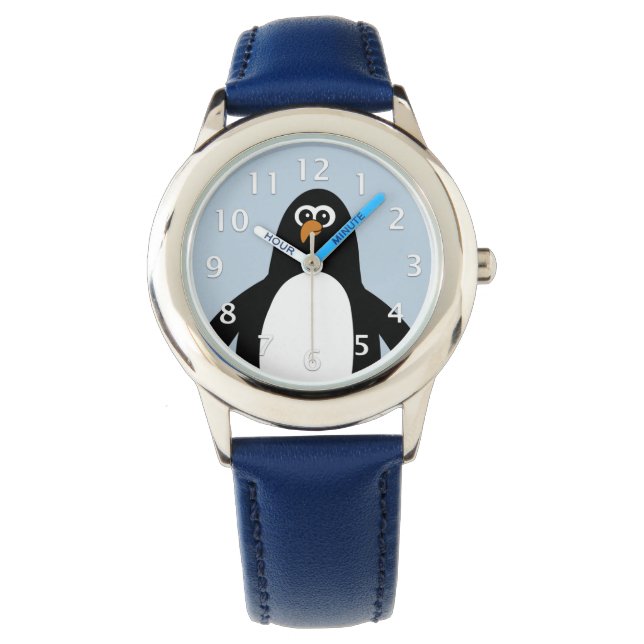 Montre Bleu pingouin (devant)