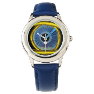 MONTRE BLEUE TALISMAN / YEUX BLEU