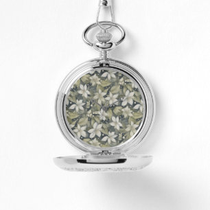 Montre Blossoms botaniques vintages avec Feuilles de sage