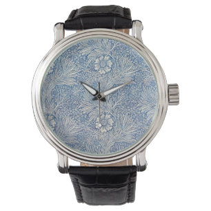 Montre Blue Marigold par William Morris