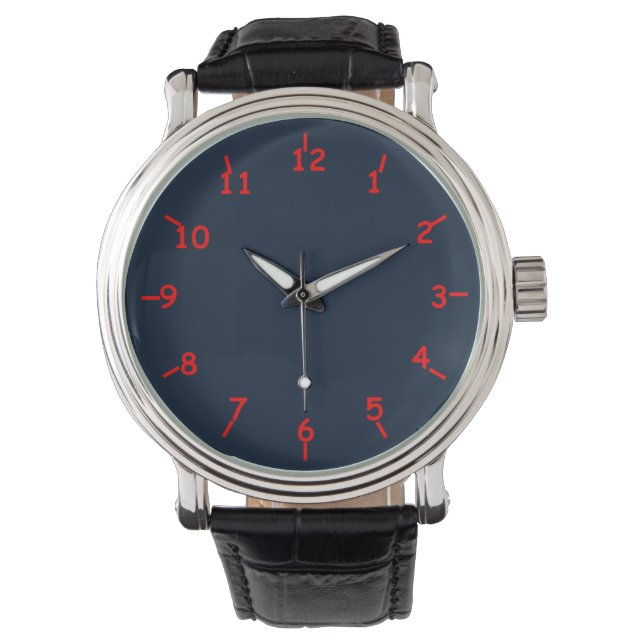 Montre Blue Meet Red Vous n'êtes pas seul (devant)