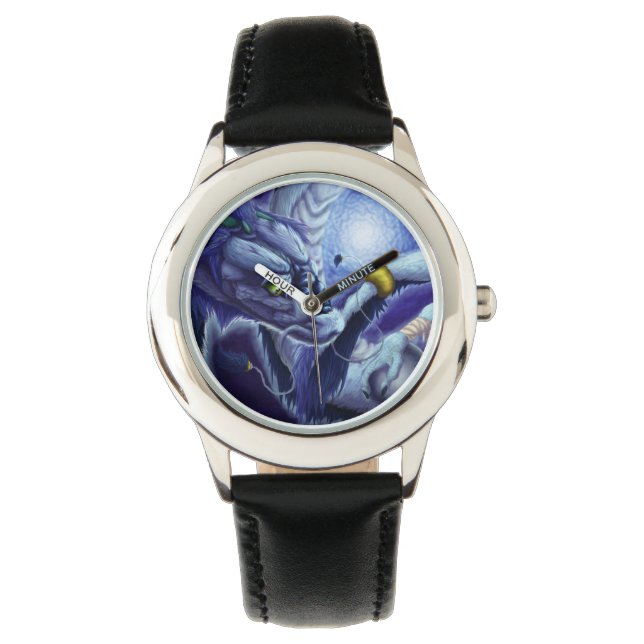 Montre Blue Ocean Dragon & Pearl (devant)