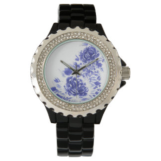 Montre Blue Peony