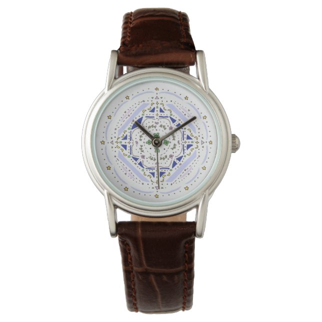 Montre blue star (devant)