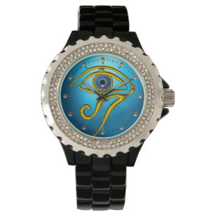 Montre BLUE TALISMAN, OR HORUS EYE Aqua Blue