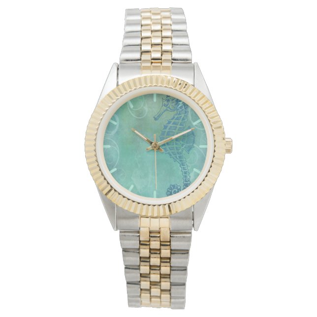 Montre Blue Waters, Seahorse et Flourish (devant)