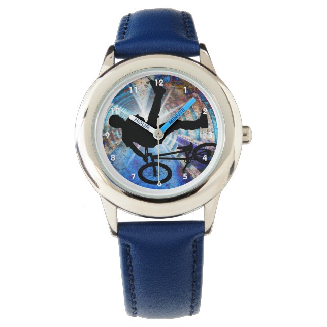 Montre BMX dans le tunnel de gravité (devant)