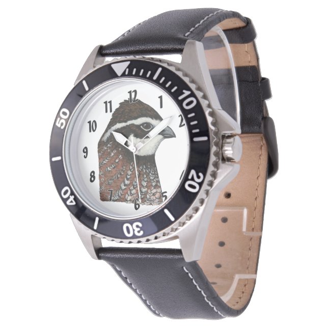 Montre Bobwhite Quail Head (Incliné)
