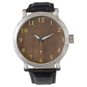Montre Bois de laiton