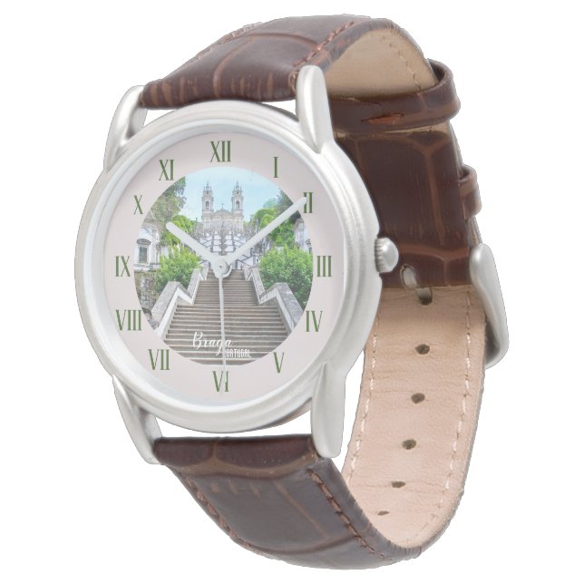 Montre Bom Jesus de Braga Sanctuaire catholique, Portugal (Incliné)