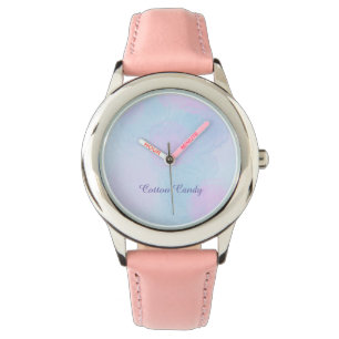 Montre Bonbons en coton doux avec texte changeant