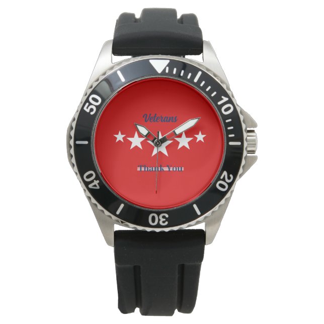 Montre Bonne fête des anciens combattants (devant)