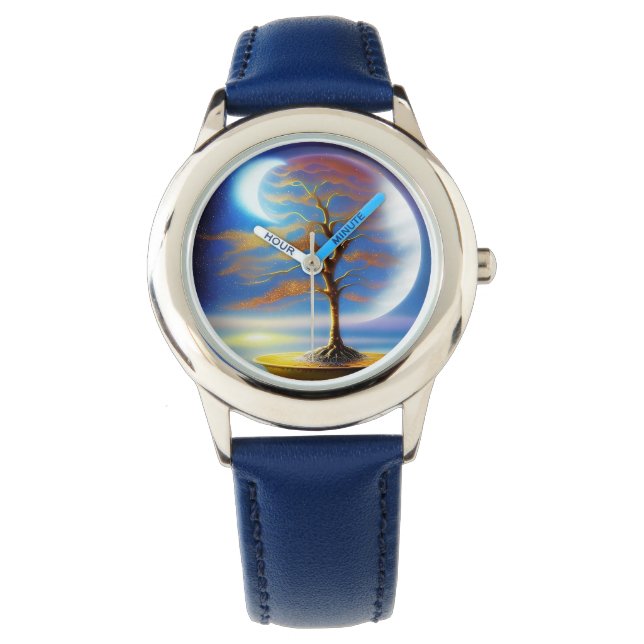 Montre bonsaï paysage lunaire  (devant)