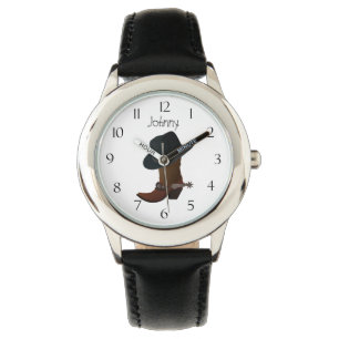 Montre Boot et Casquette Cowboy