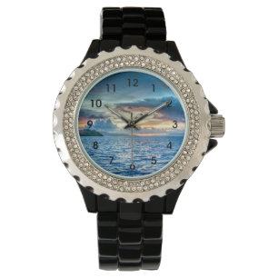 Montre Bora Bora coucher de soleil