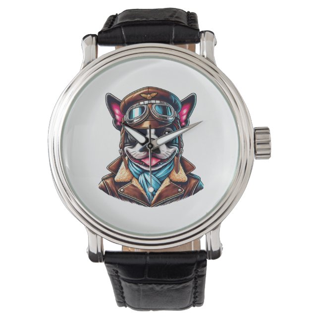 Montre Bostie Pilot Design (devant)