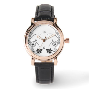 Montre Botanique Art Nouveau