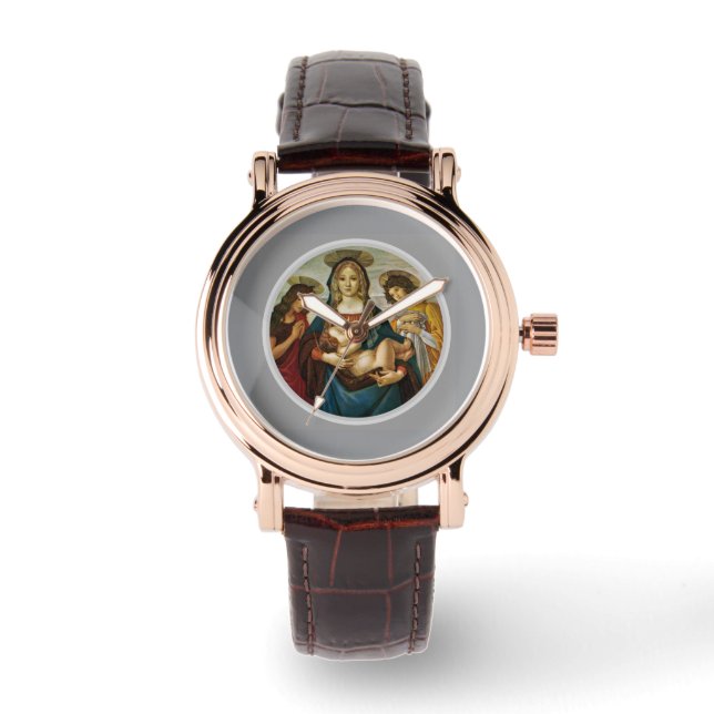 Montre Botticelli's Madonna And Child (Recto)