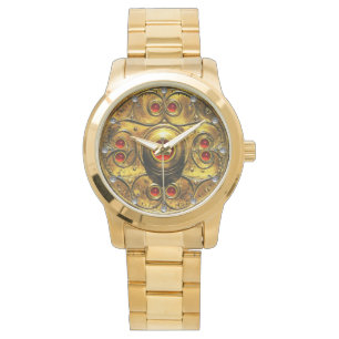 MONTRE BOUCLIER ANTIQUE CELTIQUE AVEC GEMSTONES DE RUBY