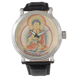 Montre Bouddha dans la méditation