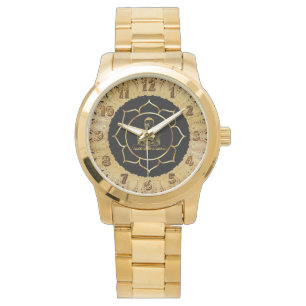 Montre Bouddha faisant méditation yoga spirituel