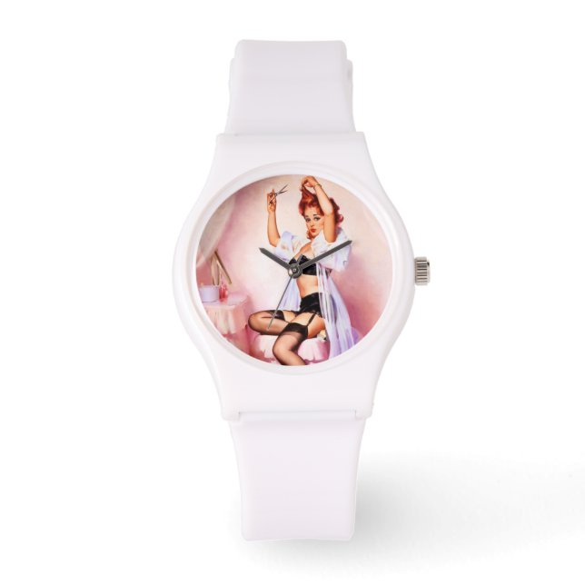 Montre Boudoir pin up (Recto)