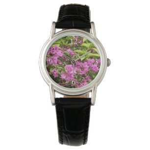 Montre Bougainvillea Floral Pourpre Tropical