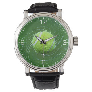 Montre Boule de Tennis Jaune personnalisée