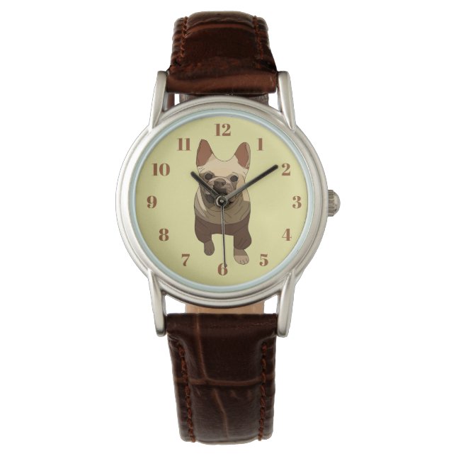 Montre Bouledogue Français (devant)