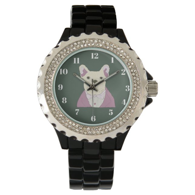 Montre Bouledogue français (devant)