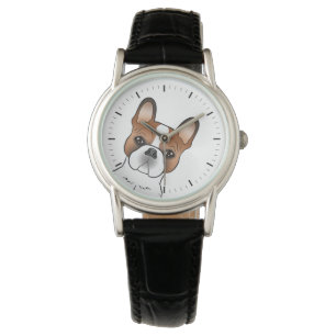 Montre Bouledogue français pie rouge Frenchie Chien de de