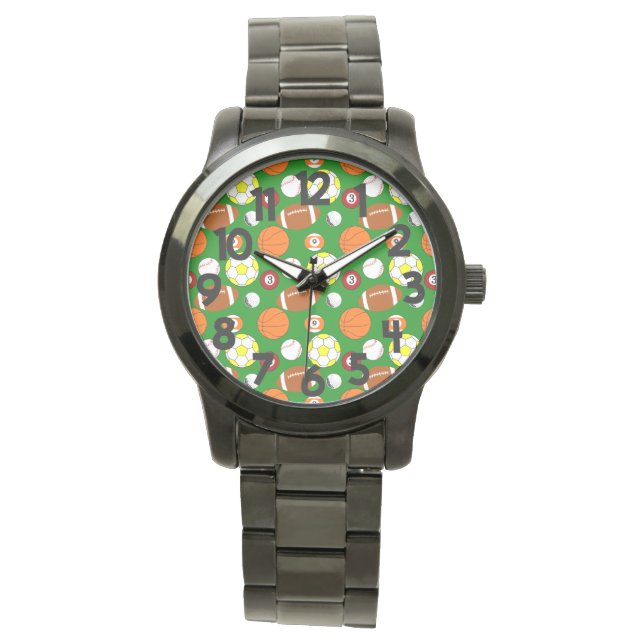 Montre Boules de sport (devant)