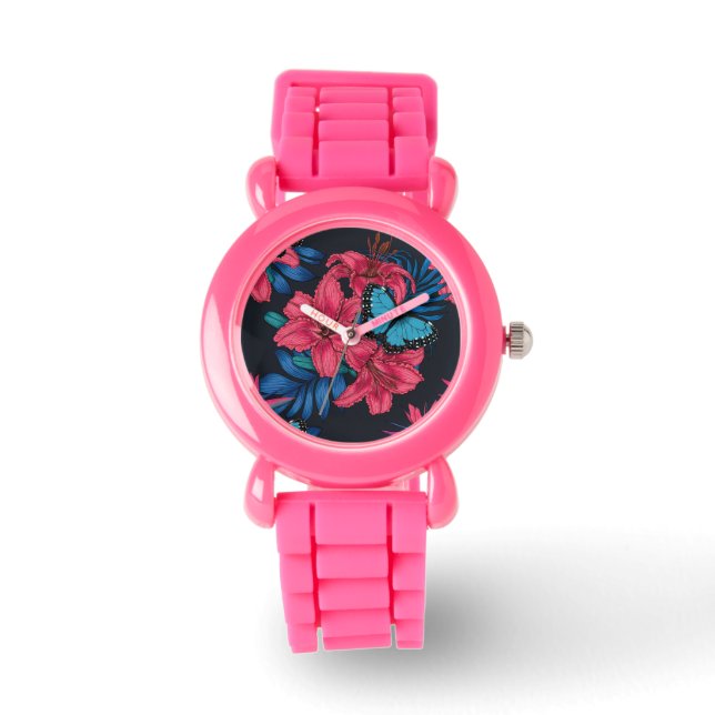 Montre Bouquet tropical (Recto)