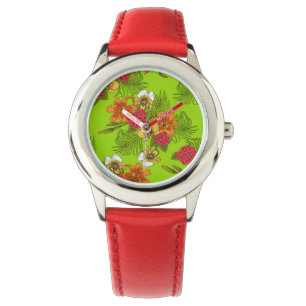 Montre Bouquet tropical