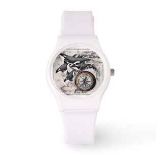 Montre Boussole nautique d'orque