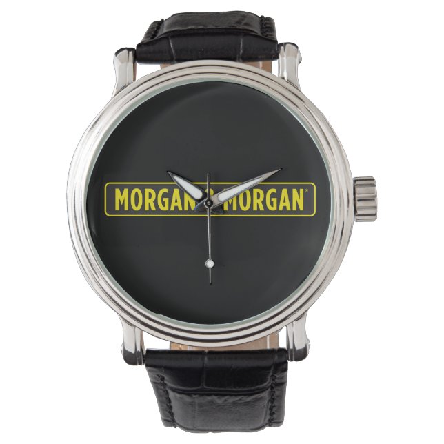 Montre Bouton rond petit Morgan & Morgan (devant)