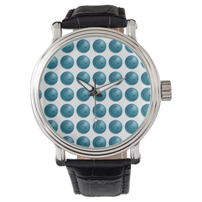 Montre Bowling Ball Blue (devant)