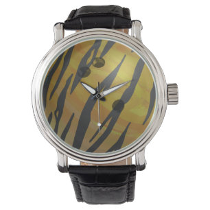 Montre Bowling Ball Tiger Jaune