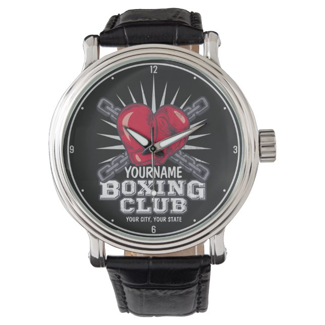 Montre Boxer champion de course (devant)