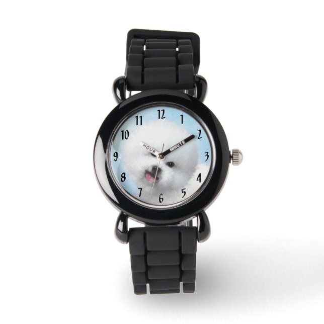 Montre Boxer Peinture - Cute Original Chien Art (Recto)
