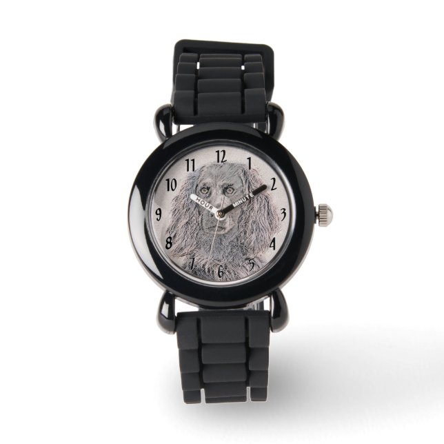 Montre Boykin Peinture Espagnole - Cute Original Chien Ar (Recto)