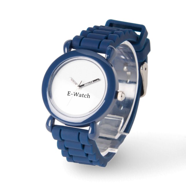 Montre Bracelet à breloque avec charme rond eWatch  (Angle)
