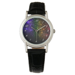 Montre-bracelet arc-en-ciel